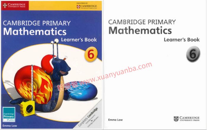 《Cambridge Primary Mathematics learner’s book G1-G6》剑桥小学数学 百度云网盘下载