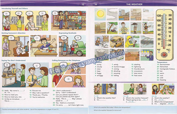 《Word by Word Picture Dictionary》美国朗文日常情景单词书练习册教师书+8CD音频 百度云盘下载