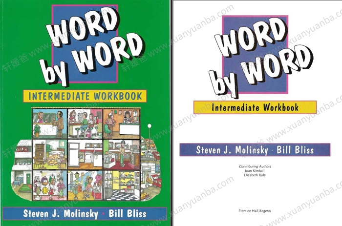 《Word by Word Picture Dictionary》美国朗文日常情景单词书练习册教师书+8CD音频 百度云盘下载