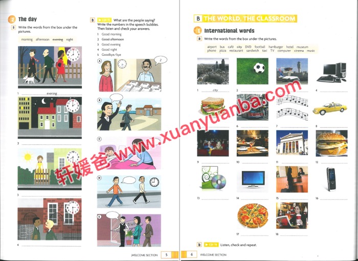 剑桥原版英语教材五级考试必备《English in Mind》（预备级1-5级）百度云网盘下载