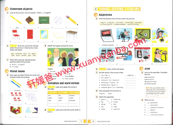 剑桥原版英语教材五级考试必备《English in Mind》（预备级1-5级）百度云网盘下载