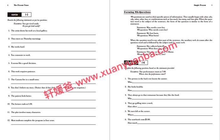 《Practice Makes Perfect: English Verbs 》英语动词语法原版教材高清PDF 百度云网盘下载