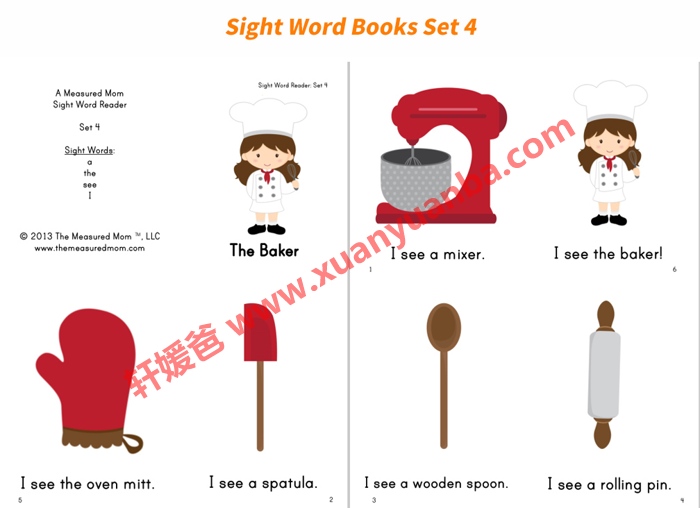 《38套Sight Words高频词小册子》精美分级启蒙教材 百度云网盘下载