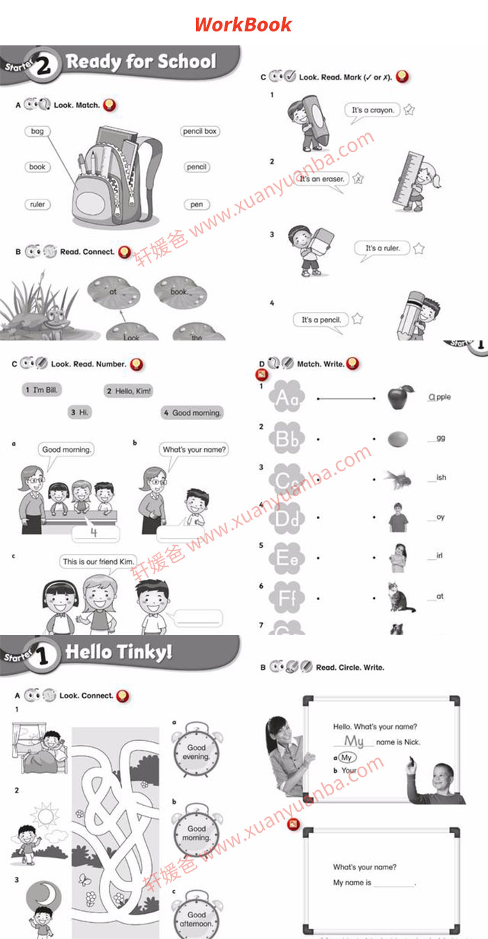 《美国朗文英语Kids Corner 》1-6级多媒体互动软件教材 适合7-9岁 百度云网盘下载