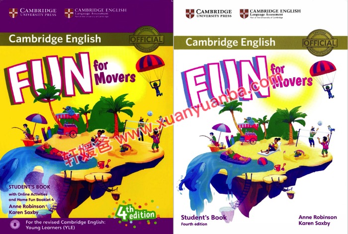 剑桥少儿英语(YLE)官方备考教材《Storyfun for 系列1-3》第4版  高清百度云网盘下载