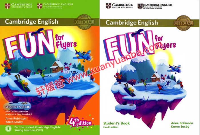 剑桥少儿英语(YLE)官方备考教材《Storyfun for 系列1-3》第4版  高清百度云网盘下载