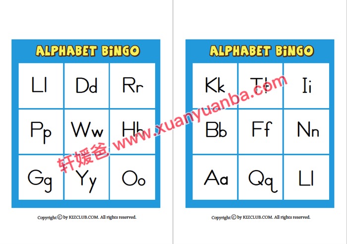 《Kids Page》 13个英语字母学习游戏高清PDF 百度云网盘下载