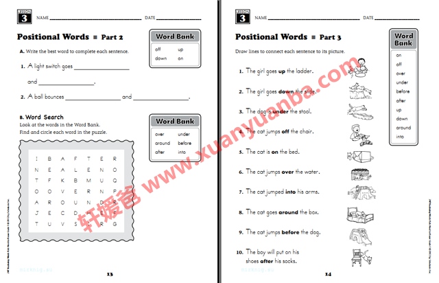 《240 Vocabulary Words 练习册全六册》G1-G6 单词专项练习册 百度云网盘下载