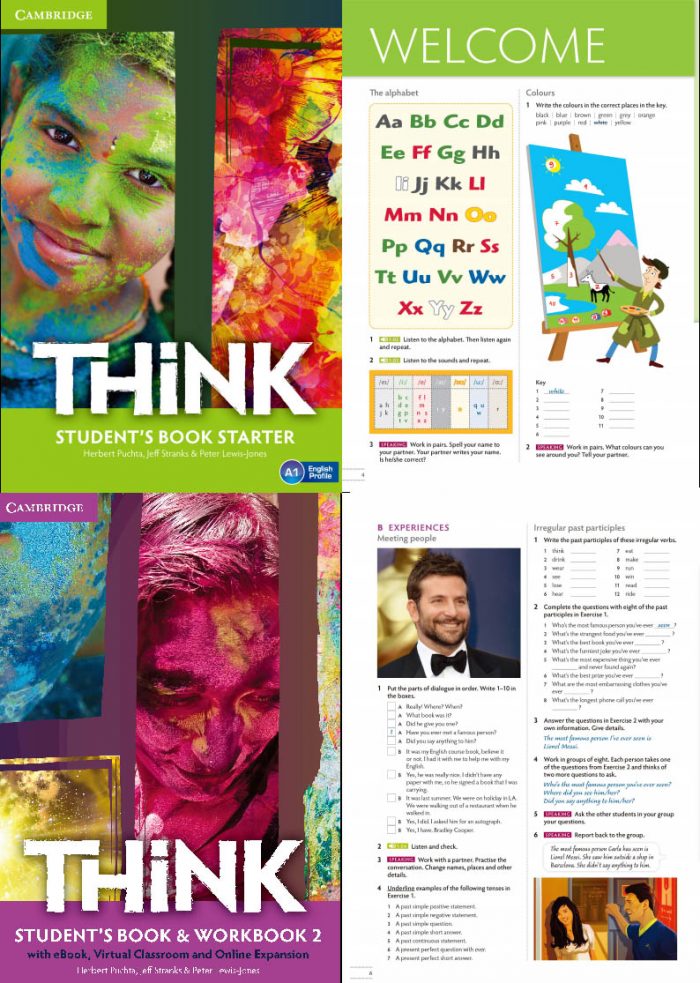 《剑桥Cambridge Think Starter-5 全6级教材》PDF+MP3+MP4 百度云网盘下载