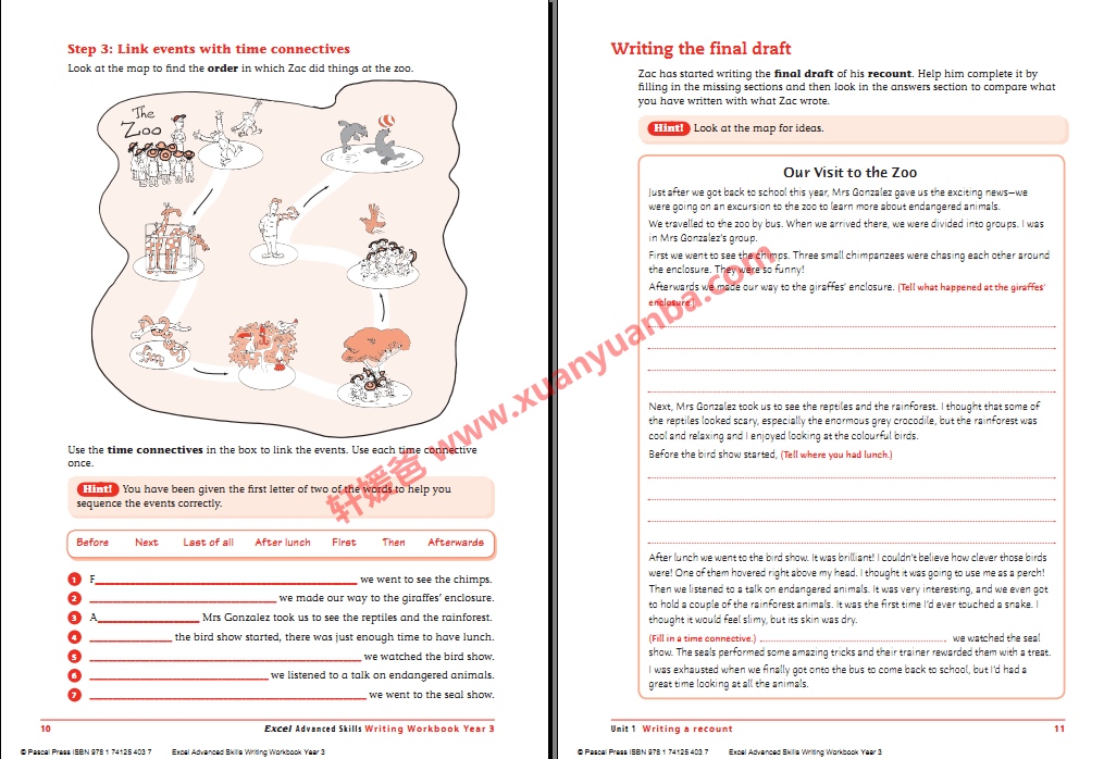 《Writing Workbook 1-6》全六册培养孩子独立写作能力 百度云网盘下载