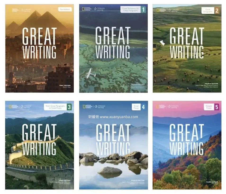 《Great Writing写作教材Foundation-Level5》国家地理第四版学生教师用书PDF 百度云网盘下载