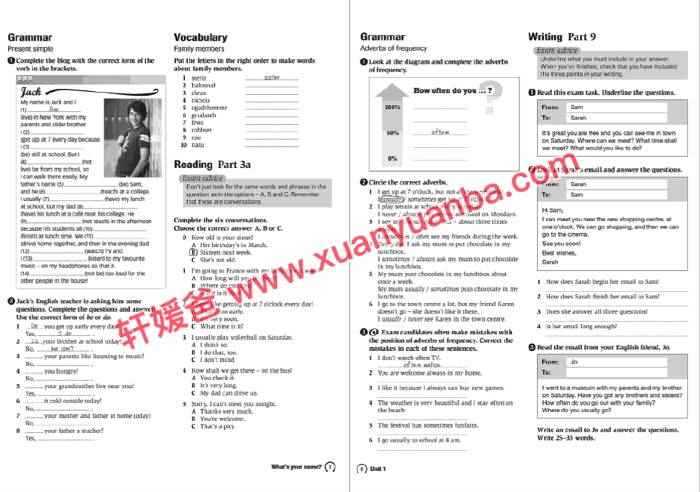 剑桥官方KET备考教材《Complete Key for Schools》原版SB+WB+TB 百度云网盘下载