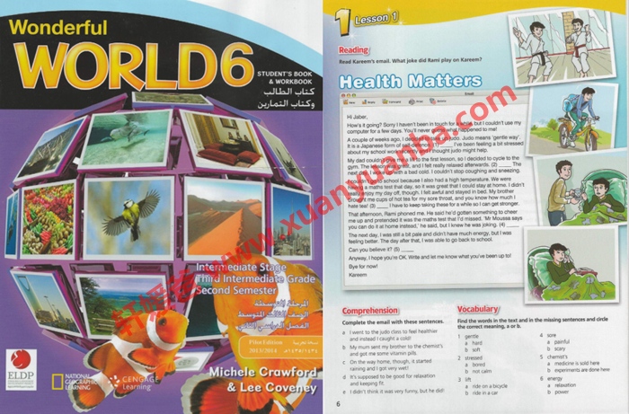 《Wonderful World 1-6》国家地理第一版PDF+MP3+DVD+答案 百度云网盘下载