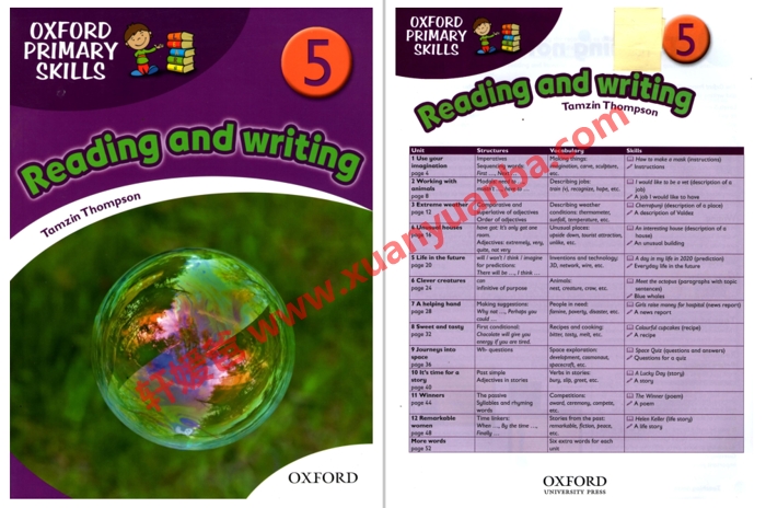 《Oxford Primary Skills Reading and Writing 1-6》牛津写作教材 音频+PDF 百度云网盘下载