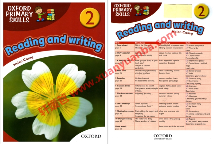 《Oxford Primary Skills Reading and Writing 1-6》牛津写作教材 音频+PDF 百度云网盘下载