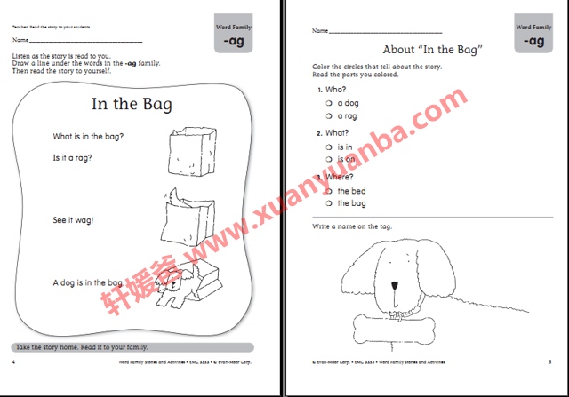 《Evan Moor Word family全四册》涵盖500个单词附答案 百度云网盘下载