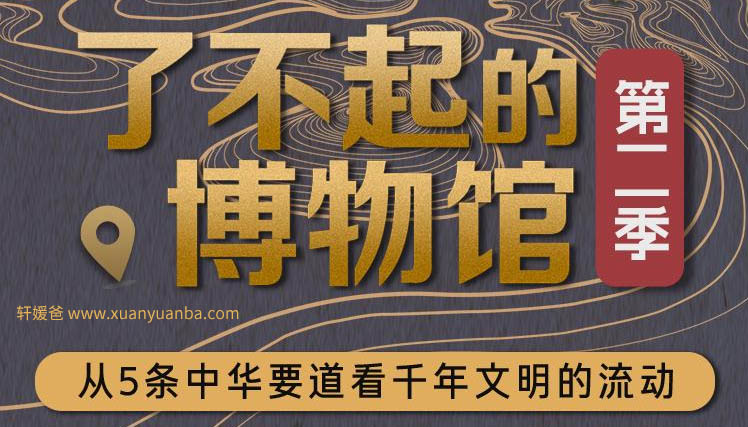 【人文】《了不起博物馆第二季》完结MP3音频格式 百度云盘下载