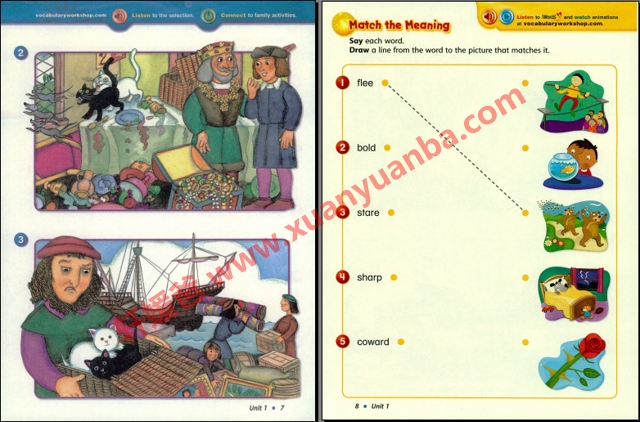 《Vocabulary Workshop G1-5+A-H全13册》PDF+MP3音频 百度云网盘下载
