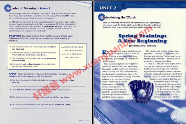 《Vocabulary Workshop G1-5+A-H全13册》PDF+MP3音频 百度云网盘下载