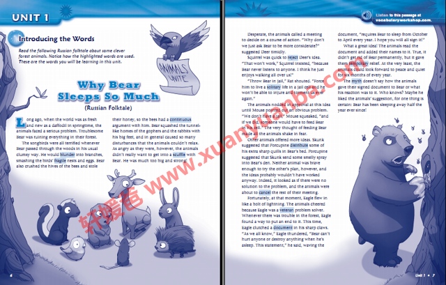 《Vocabulary Workshop G1-5+A-H全13册》PDF+MP3音频 百度云网盘下载