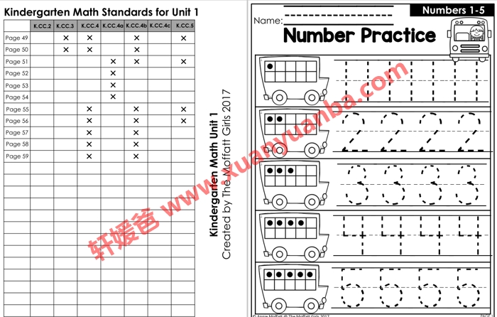 《Kindergarten Math: Math Made Fun》11套美国幼儿园数学启蒙游戏卡片 百度云网盘下载