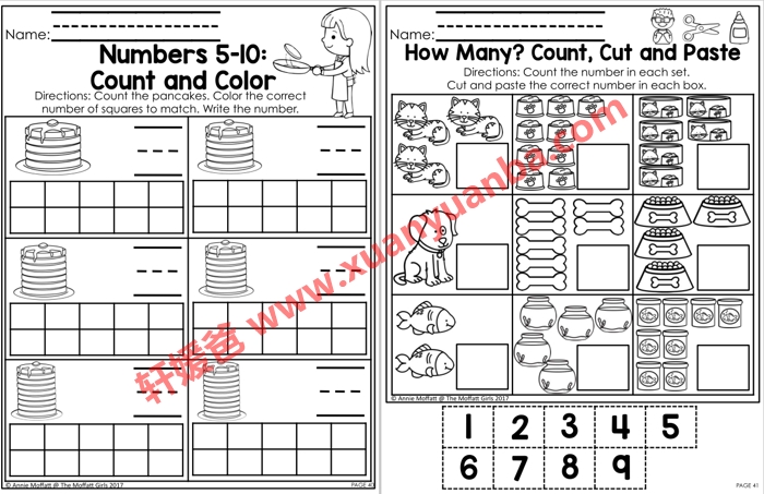 《Kindergarten Math: Math Made Fun》11套美国幼儿园数学启蒙游戏卡片 百度云网盘下载