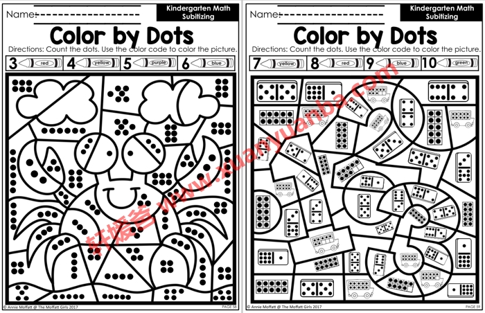 《Kindergarten Math: Math Made Fun》11套美国幼儿园数学启蒙游戏卡片 百度云网盘下载
