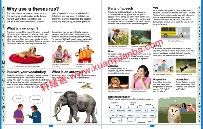 《Children's Illustrated Thesaurus DK》 DK儿童插图词典  高清PDF格式 百度云网盘下载