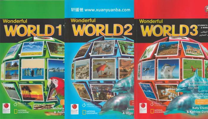 《Wonderful World 1-6》国家地理第一版PDF+MP3+DVD+答案 百度云网盘下载