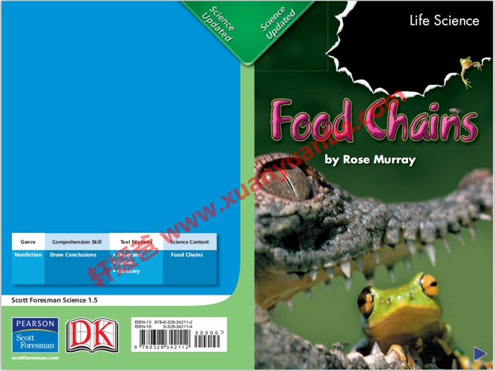 《斯考特科学分级读物GK~G6》美国小学教材7个级别 内嵌音频可点读PDF+MP3 百度云网盘下载