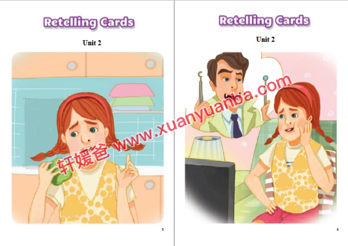 《Read and retell系列1-3册》教材+练习册(附答案)+音频 PDF 百度云网盘下载