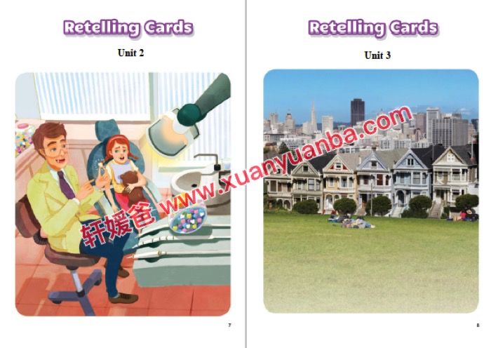 《Read and retell系列1-3册》教材+练习册(附答案)+音频 PDF 百度云网盘下载