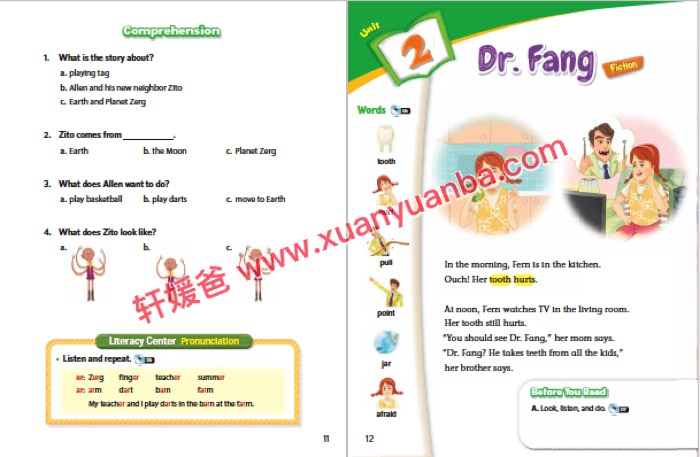 《Read and retell系列1-3册》教材+练习册(附答案)+音频 PDF 百度云网盘下载