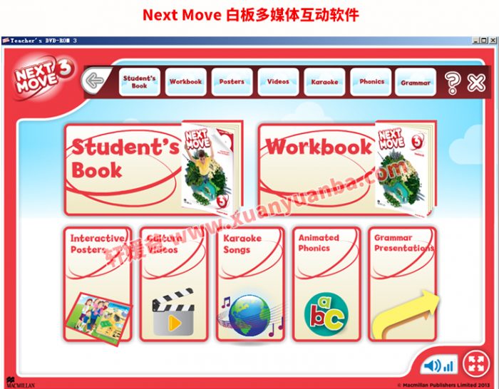 《Next Move》麦克米伦少儿英语教材S+1-6全套学生用书+练习册+音频+互动白板 百度云网盘下载