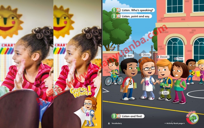 《Guess What! 》 Presentation Plus L1-6 美国剑桥英语原版 高清教材+白板+MP3 PDF 百度云网盘下载