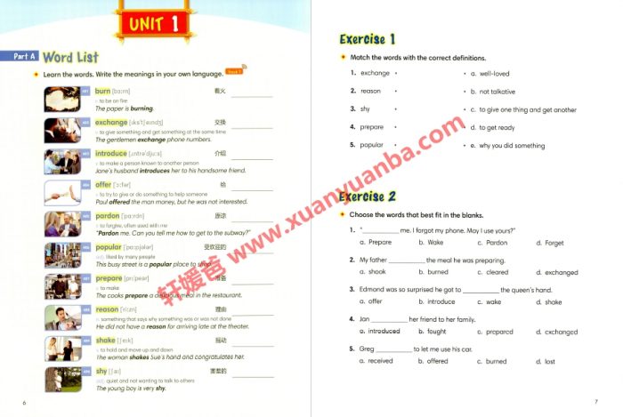《1000 Basic English Words》少儿基础英语全四册单词阅读写作练习册 百度云网盘下载