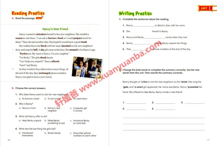 《1000 Basic English Words》少儿基础英语全四册单词阅读写作练习册 百度云网盘下载