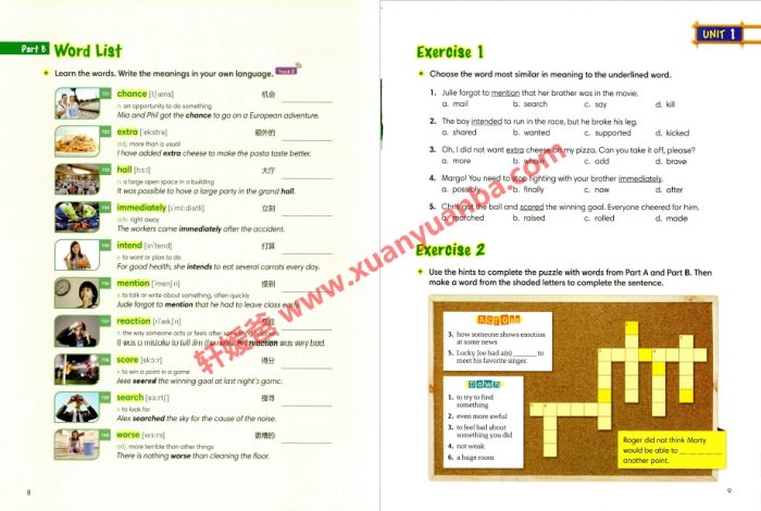 《1000 Basic English Words》少儿基础英语全四册单词阅读写作练习册 百度云网盘下载