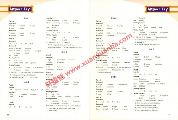 《1000 Basic English Words》少儿基础英语全四册单词阅读写作练习册 百度云网盘下载