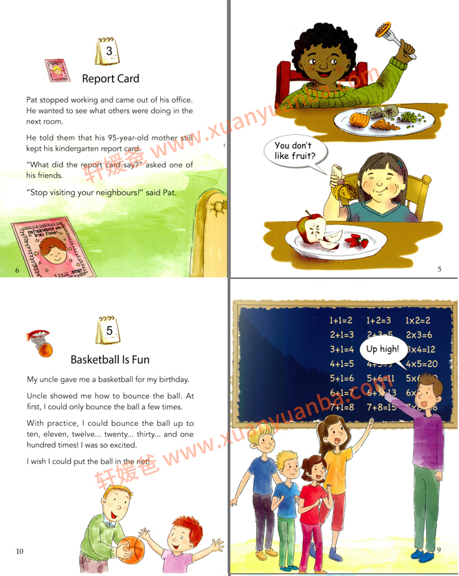 《One story a day》系列英文绘本幼、小、中三级别PDF+MP3 百度云网盘下载