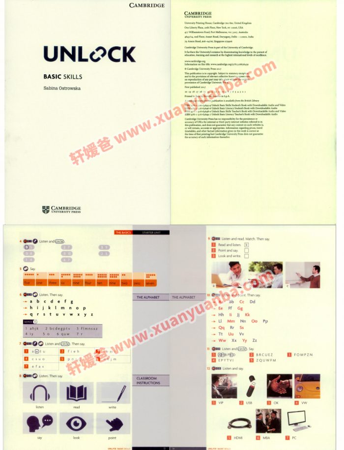 《Unlock Basic-L5》剑桥顶级英文原版教材 2nd Edition 学生书+音频+视频 PDF MP3百度云网盘下载