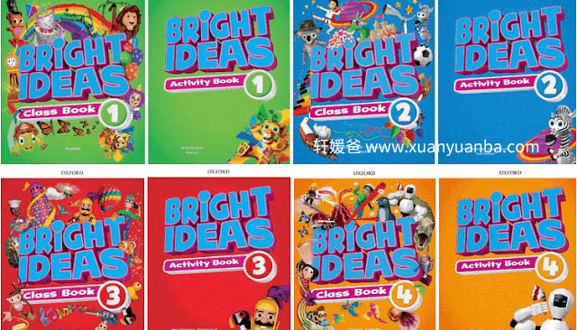 《牛津 Bright ideas 1-6册》全套学生用书+教师用书+配套练习册+音频+视频 百度云网盘下载