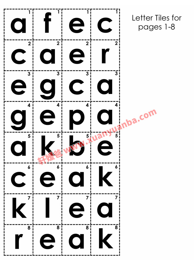 《My CVCe Booklet》最新TPT自然拼读英语启蒙4套练习册 PDF 百度云网盘下载