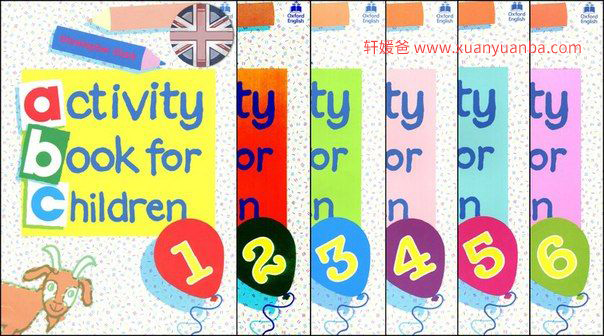 《Oxford activity book for children》全六册阅读写作练习册PDF 百度云网盘下载