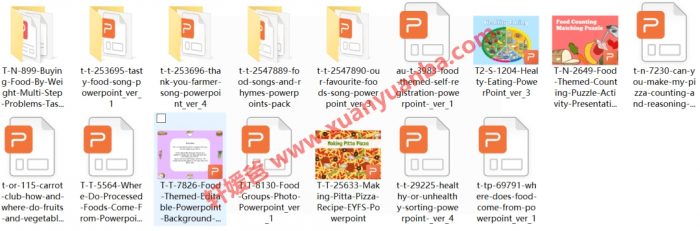 《80套超精美PPT动画课件》亲子英语启蒙老师教学必备 百度云网盘下载