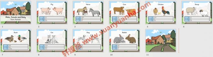 《80套超精美PPT动画课件》亲子英语启蒙老师教学必备 百度云网盘下载