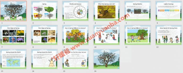 《80套超精美PPT动画课件》亲子英语启蒙老师教学必备 百度云网盘下载