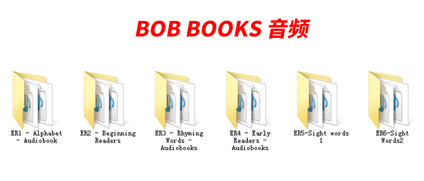 《BOB BOOKS》美国鲍勃系列 Set1-5英文分级阅读启蒙 自然拼读+音频 PDF百度云网盘下载