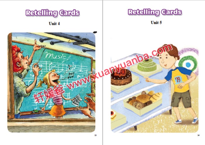 《Read and retell系列1-3册》教材+练习册(附答案)+音频 PDF 百度云网盘下载