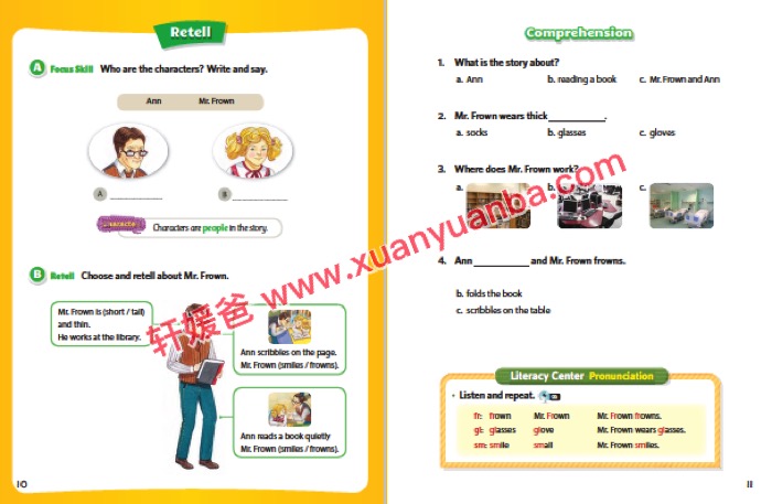 《Read and retell系列1-3册》教材+练习册(附答案)+音频 PDF 百度云网盘下载